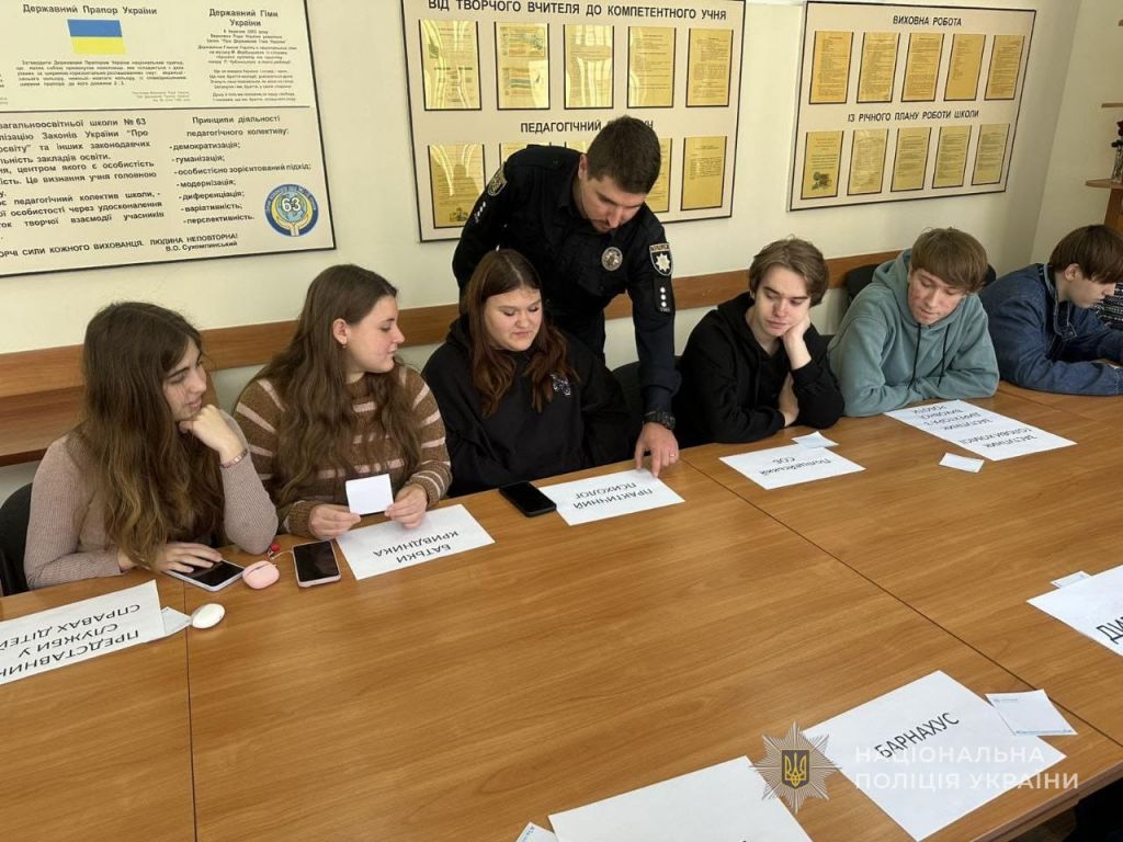 Ювенальні поліцейські навчали юних жителів Одеси розрізняти види насильства та знаходити шляхи зі складних ситуацій Ювенальні поліцейські навчали юних жителів Одеси розрізняти види насильства та знаходити шляхи зі складних ситуацій