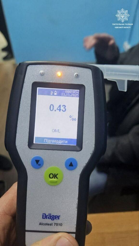 В Одесі оштрафували водія електросамокату за нетверезу їзду В Одесі оштрафували водія електросамокату за нетверезу їзду