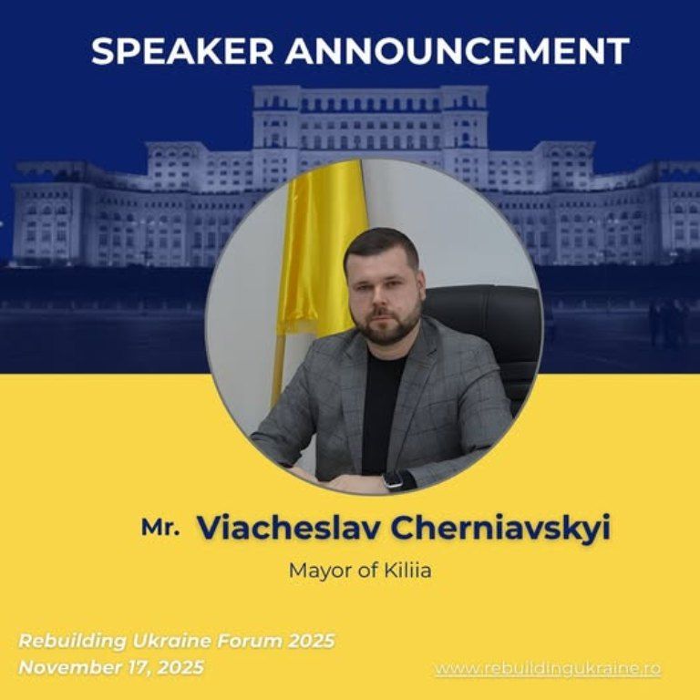 Кілійський міський голова стане доповідачем на Міжнародному форумі у Румунії Кілійський міський голова стане доповідачем на Міжнародному форумі у Румунії