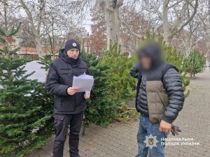Правоохоронці проводять профілактичні рейди на ялинкових базарах та ярмарках Правоохоронці проводять профілактичні рейди на ялинкових базарах та ярмарках