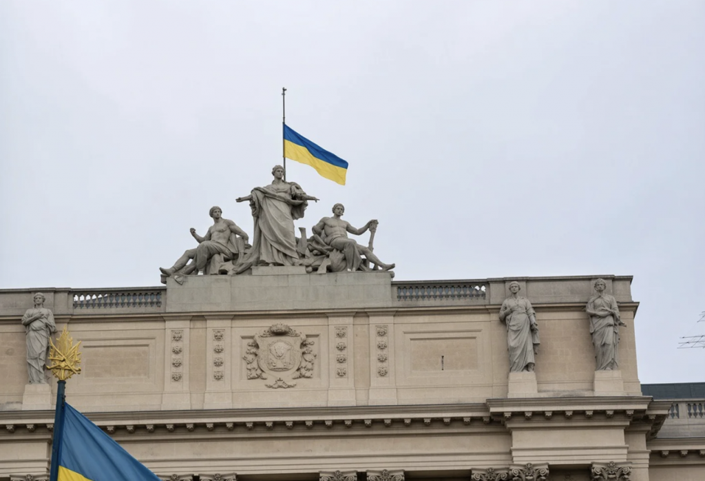 Подібних кадрів раніше не існувало. В архівах Нідерландів знайшли репортаж із першим підняттям українського прапора над Львівською ратушею Подібних кадрів раніше не існувало. В архівах Нідерландів знайшли репортаж із першим підняттям українського прапора над Львівською ратушею