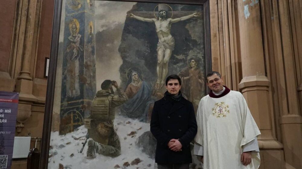 Символ віри і незламності: картину талановитого художника з Білгорода-Дністровського передадуть Папі Римському Символ віри і незламності: картину талановитого художника з Білгорода-Дністровського передадуть Папі Римському