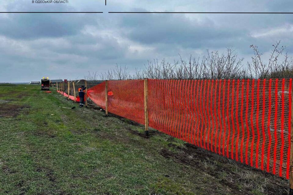 На Одещині влаштовують систему захисту доріг від снігових заметів На Одещині влаштовують систему захисту доріг від снігових заметів