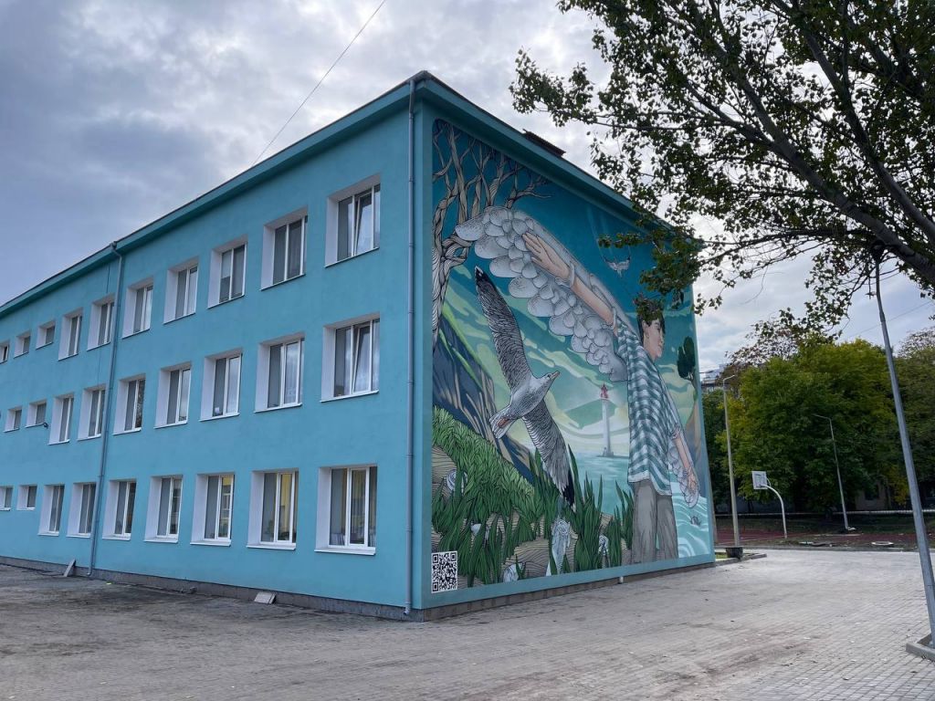 «У напрямку до мрії»: в Одесі з’явився новий надихаючий мурал(фото) «У напрямку до мрії»: в Одесі з’явився новий надихаючий мурал(фото)