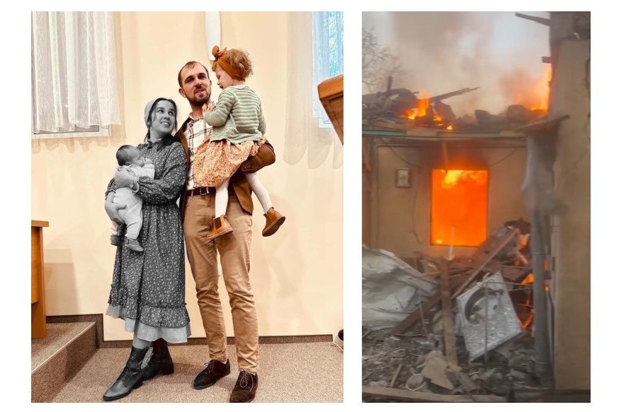 В Одесі горить дім чоловіка, який торік під час ворожої атаки втратив дружину та сина В Одесі горить дім чоловіка, який торік під час ворожої атаки втратив дружину та сина