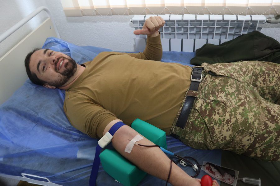 Ізмаїльські гвардійці здали кров для побратимів у зоні бойових дій Ізмаїльські гвардійці здали кров для побратимів у зоні бойових дій