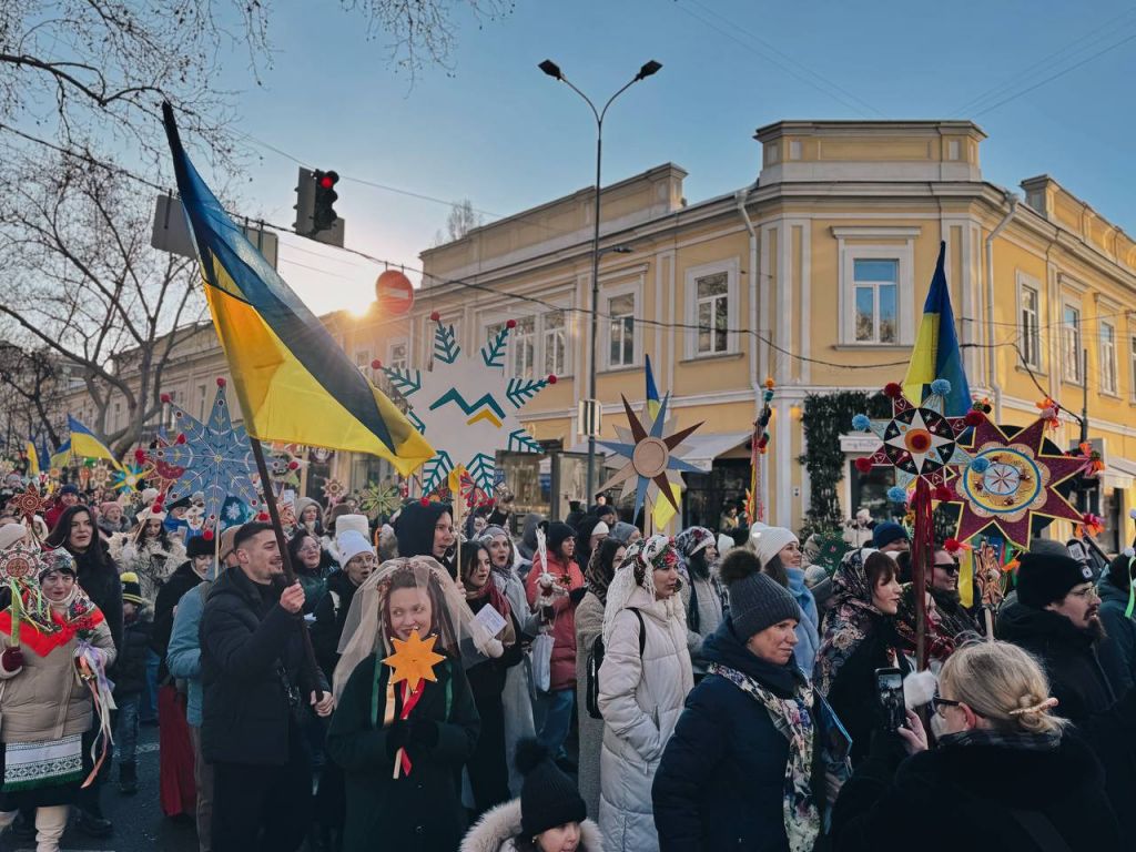 В Одесі вперше провели спільну коляду (фото) В Одесі вперше провели спільну коляду (фото)