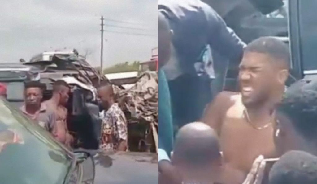 Ентоні Джошуа потрапив у жахливе ДТП у Нігерії: загинули двоє людей Ентоні Джошуа потрапив у жахливе ДТП у Нігерії: загинули двоє людей