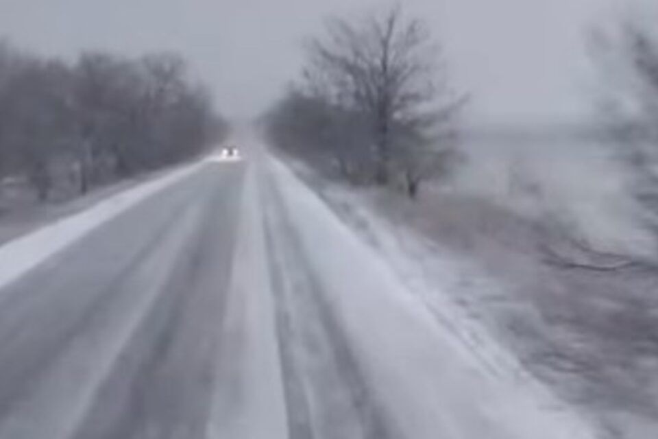 Стан доріг на Одещині на 9.30 ранку 23 січня Стан доріг на Одещині на 9.30 ранку 23 січня