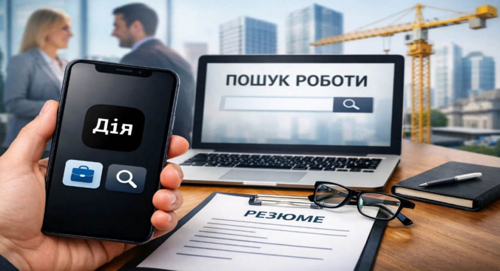 Пошук роботи через "Дію" та ЦНАП: Мінцифри запускає масштабний проєкт Пошук роботи через "Дію" та ЦНАП: Мінцифри запускає масштабний проєкт