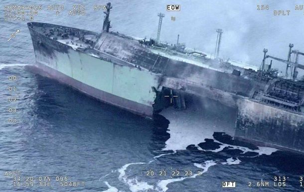 РФ звинуватила Україну в атаці на газовий танкер РФ звинуватила Україну в атаці на газовий танкер