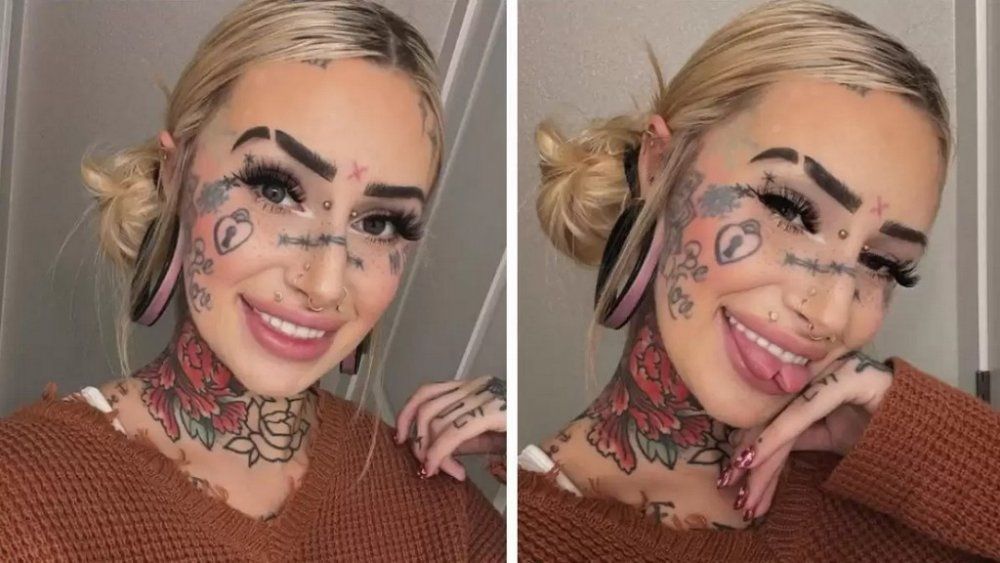 Щоб бути схожою на змію, дівчина розрізала язик навпіл (фото) Щоб бути схожою на змію, дівчина розрізала язик навпіл (фото)