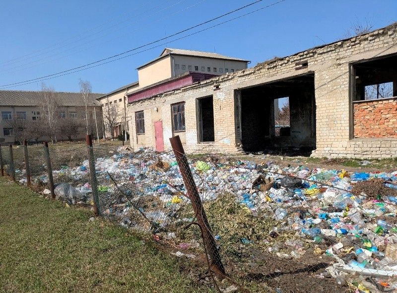 На Одещині виявили стихійне сміттєзвалище На Одещині виявили стихійне сміттєзвалище