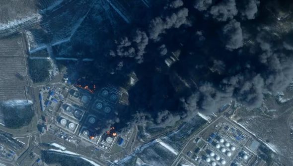 Балтійські порти Росії припинили експорт нафти після атак українських БПЛА(фото) Балтійські порти Росії припинили експорт нафти після атак українських БПЛА(фото)