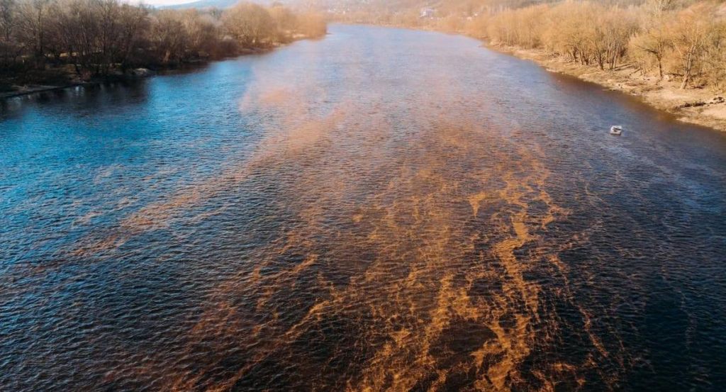 Витік нафтопродуктів у Дністер: експерти запевняють, що забруднення в Одеській області немає Витік нафтопродуктів у Дністер: експерти запевняють, що забруднення в Одеській області немає