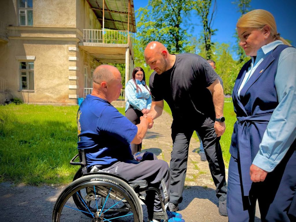 В Одесі відкрили реабілітаційне відділення: першими пацієнтами стали ветерани-ампфутболісти В Одесі відкрили реабілітаційне відділення: першими пацієнтами стали ветерани-ампфутболісти
