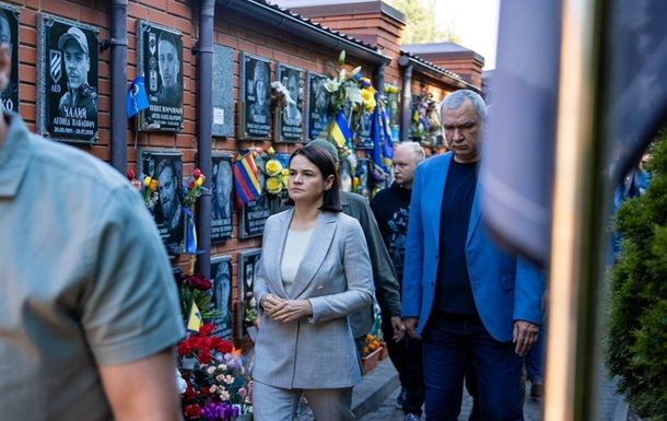 Тихановська в Києві висловилась про Лукашенка Тихановська в Києві висловилась про Лукашенка