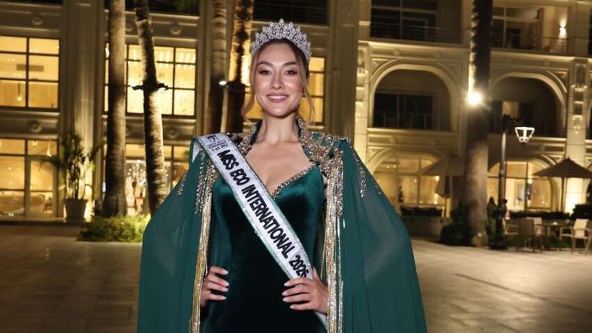 Українка стала першою віцеміс на конкурсі краси Miss Eco International-2026 (фото) Українка стала першою віцеміс на конкурсі краси Miss Eco International-2026 (фото)