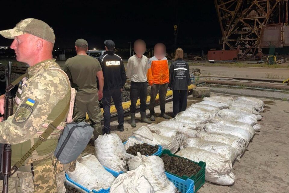 На Одещині браконьєри за допомогою акваланга виловили кілька десятків тисяч мідій На Одещині браконьєри за допомогою акваланга виловили кілька десятків тисяч мідій