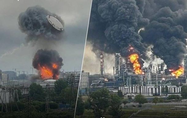 Генштаб розповів про ураження на Московському НПЗ Генштаб розповів про ураження на Московському НПЗ