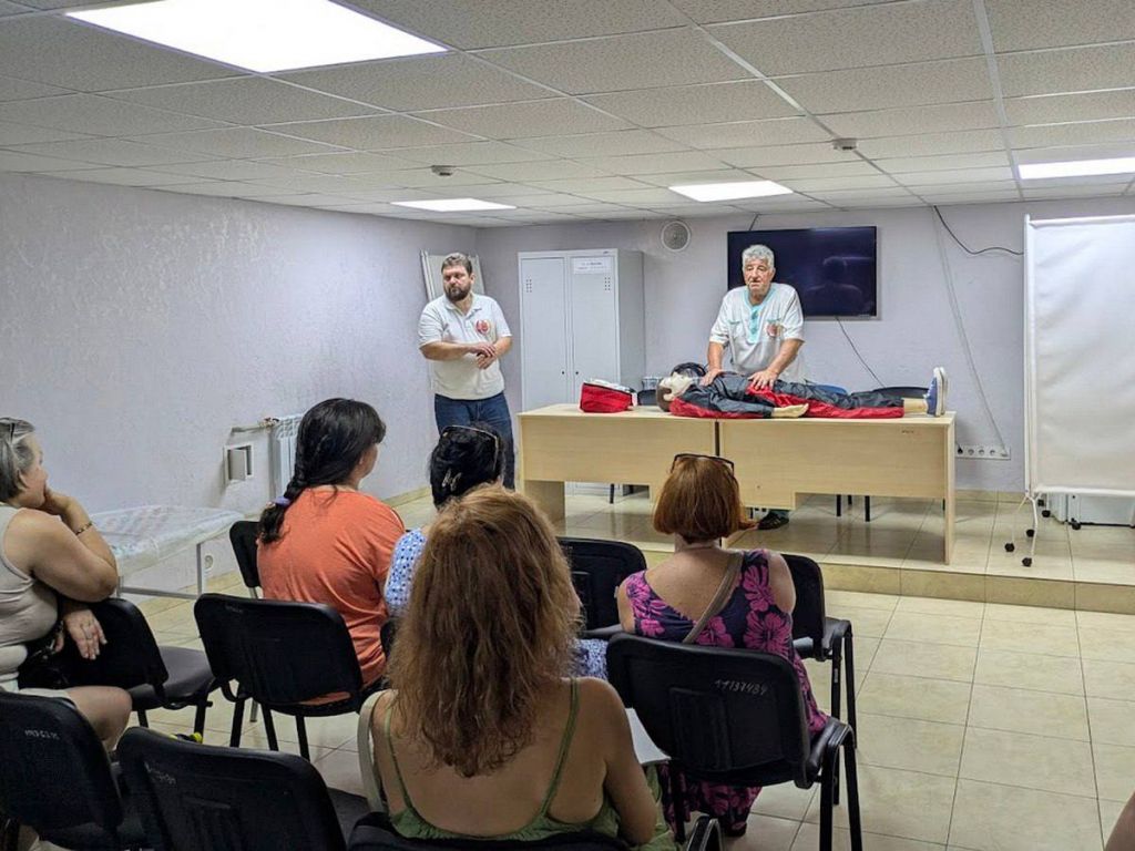 В Одесі проводять безоплатні тренінги з першої допомоги В Одесі проводять безоплатні тренінги з першої допомоги