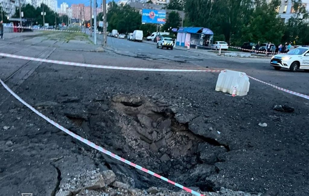 Балістика, якою росіяни вночі вдарили по Києву, була зі шрапнеллю Балістика, якою росіяни вночі вдарили по Києву, була зі шрапнеллю