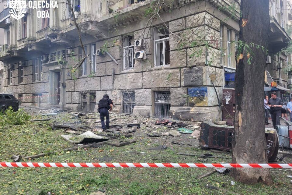 Уточнено інформацію про наслідки ракетно-дронового обстрілу по Одещині 21 липня Уточнено інформацію про наслідки ракетно-дронового обстрілу по Одещині 21 липня