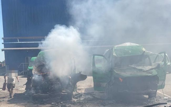 Російські дрони атакували склади у Броварах, є загиблий та постраждалі Російські дрони атакували склади у Броварах, є загиблий та постраждалі