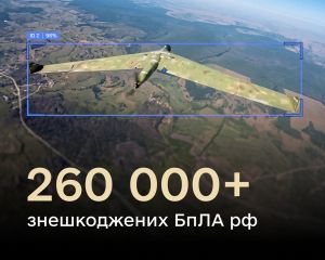З початку року ЗСУ знешкодили 195 тис. ворожих "крил" і 66 тис. коптерів З початку року ЗСУ знешкодили 195 тис. ворожих "крил" і 66 тис. коптерів
