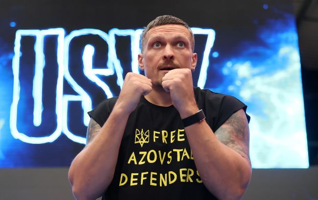 Усик розпочав підготовку до останнього бою Усик розпочав підготовку до останнього бою