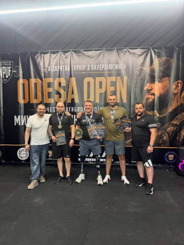 Сила, яку не зламати: ветерани Одещини тріумфували на "ODESA OPEN" Сила, яку не зламати: ветерани Одещини тріумфували на "ODESA OPEN"