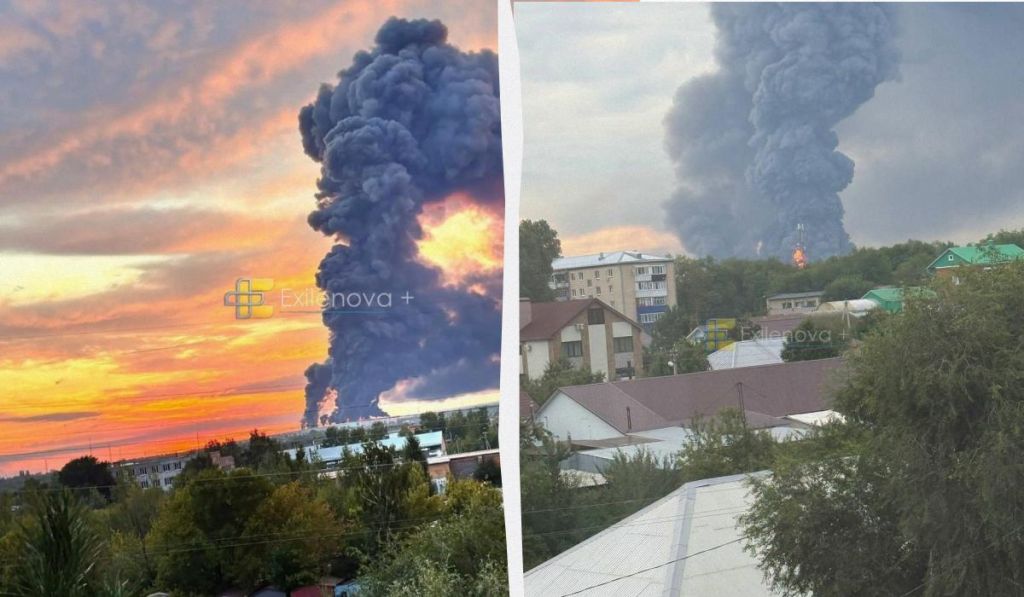 Українські дрони вперше "рознесли" хаб Ozon у Росії: вирує пожежа Українські дрони вперше "рознесли" хаб Ozon у Росії: вирує пожежа
