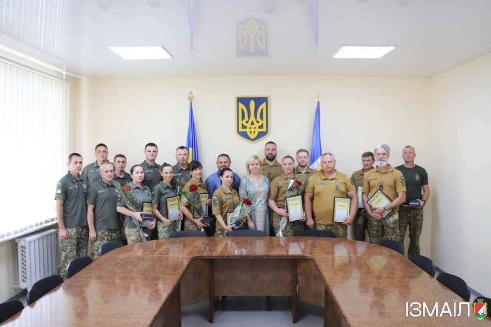 У День Незалежності в Ізмаїлі відзначили військовослужбовців (відео) У День Незалежності в Ізмаїлі відзначили військовослужбовців (відео)