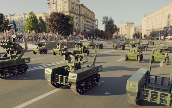 Перший парад дронів: які характеристики НРК, що проїхали Хрещатиком Перший парад дронів: які характеристики НРК, що проїхали Хрещатиком