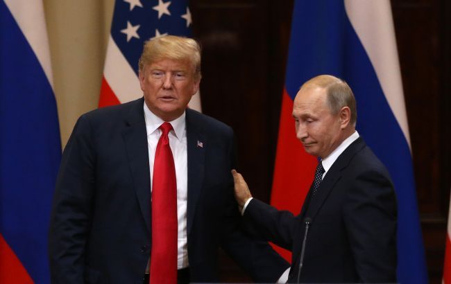 Трамп пообіцяв Путіну "величезні вигоди" в обмін на завершення війни: ЗМІ розкрили деталі розмови Трамп пообіцяв Путіну "величезні вигоди" в обмін на завершення війни: ЗМІ розкрили деталі розмови