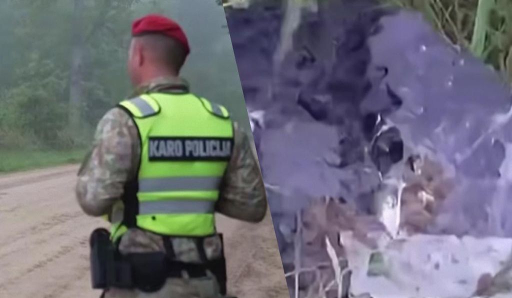 Дрон, який збили в Литві винищувачі НАТО, мав вибухівку, - міністр оборони Дрон, який збили в Литві винищувачі НАТО, мав вибухівку, - міністр оборони