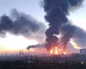 Під час атаки на Москву ЗСУ вперше застосували українську балістичну ракету - Зеленський(відео) Під час атаки на Москву ЗСУ вперше застосували українську балістичну ракету - Зеленський(відео)