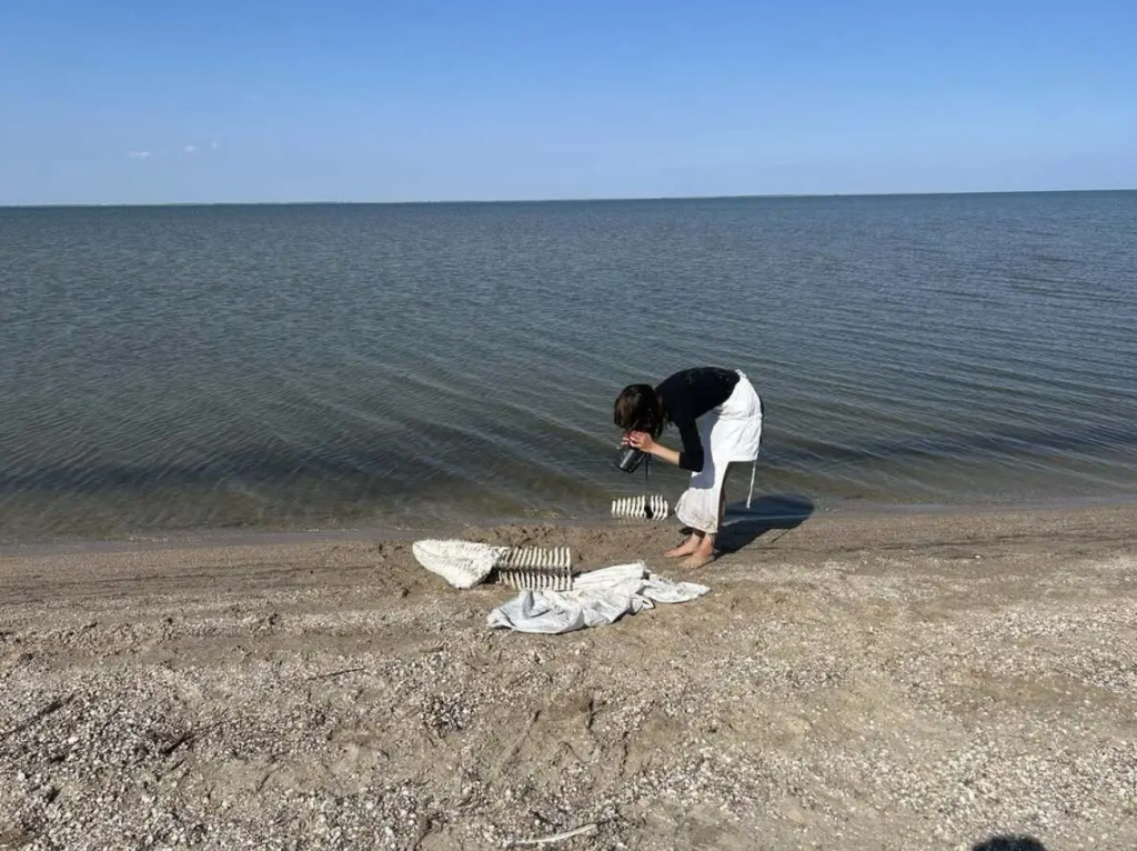 На Одещині започаткували артпроєкт про екоцид Чорного моря На Одещині започаткували артпроєкт про екоцид Чорного моря