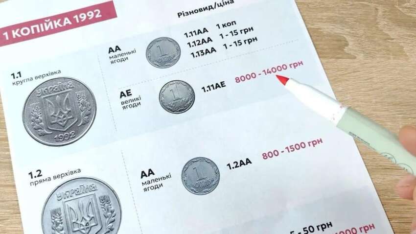 Скарб у старій скарбничці: звичайна копійка 1992 року може принести господарю до 14 тисяч гривень Скарб у старій скарбничці: звичайна копійка 1992 року може принести господарю до 14 тисяч гривень